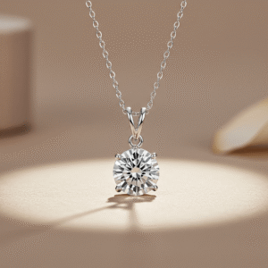 Nova Moissanite Pendant Necklace
