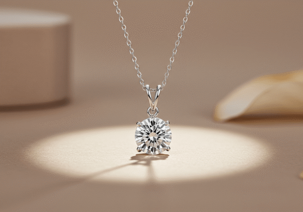 Nova Moissanite Pendant Necklace