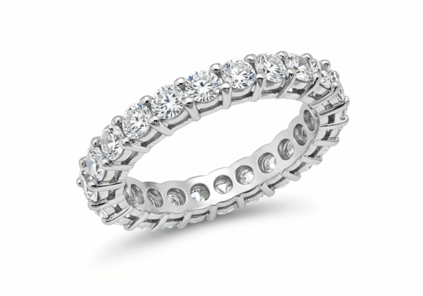 Zaria Moissanite Eternity Band